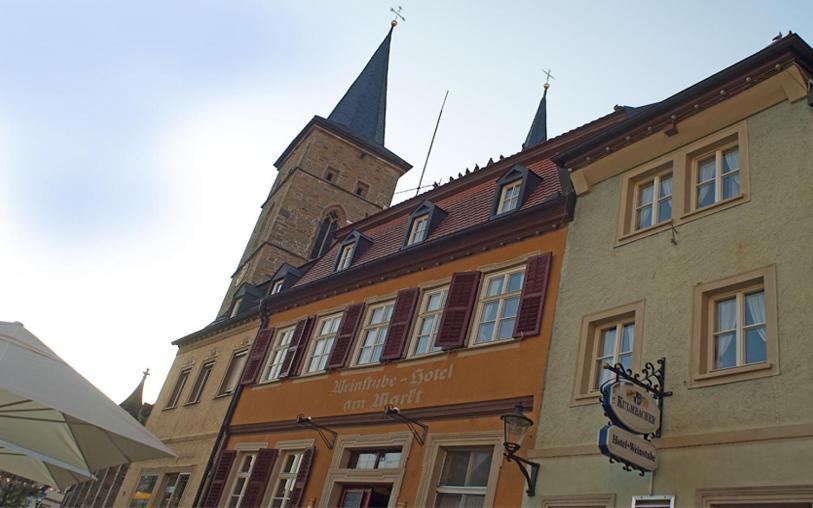 Hotel Weinstube Am Markt Gerolzhofen Экстерьер фото